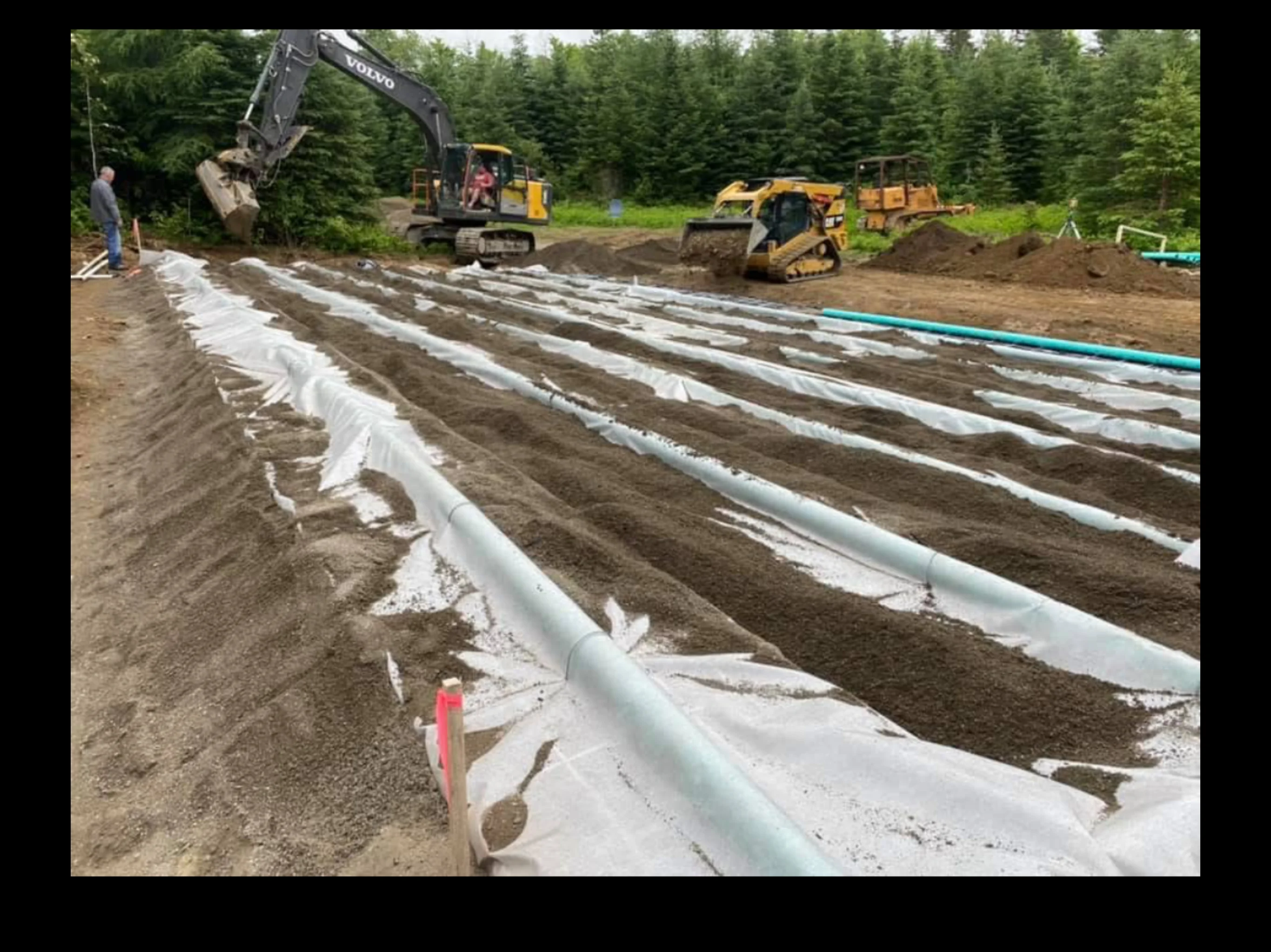 Excavation work in progress